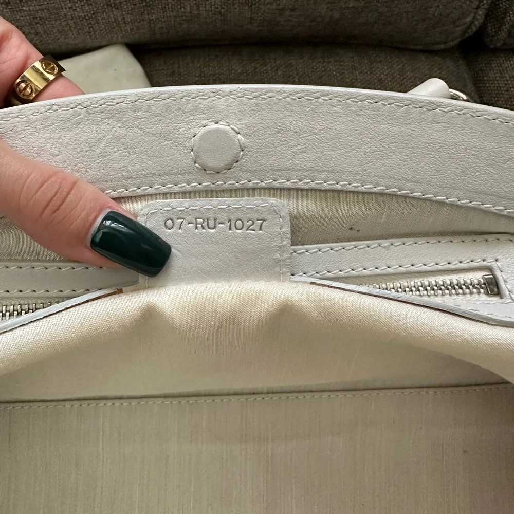 Vintage Dior “My Dior frame” raffia blend satchel - Picture 10 of 15